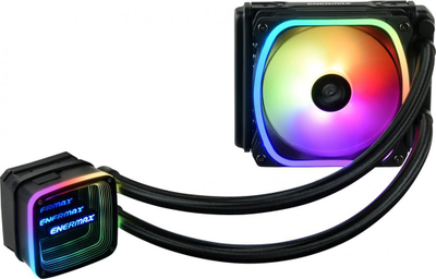 Sistem ftohës ujor procesori Enermax ELC-AQFA120-SQA, 120mm, RGB, i argjendtë