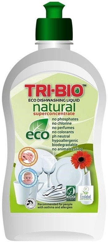 Detergjent enësh TRI-BIO Natural, superkoncentrat, pa aromë, 0.42L