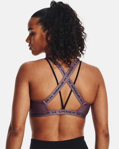 Reçipetë sportive Under Armour Crossback Low Support, madhësia S, Misty Purple