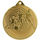 Medalje futbolli Tryumf MMC3070, metal, 70mm, ngjyrë ari
