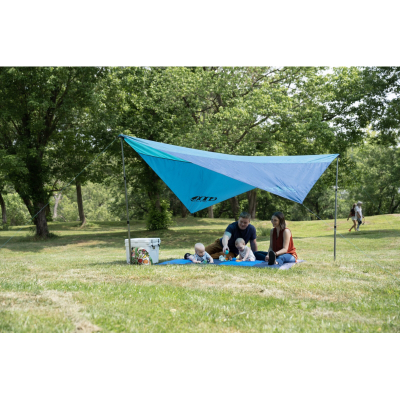 Tendë kampingu ENO SunFly Shade, 2.7 x 2.7 m, UPF 30, blu deti