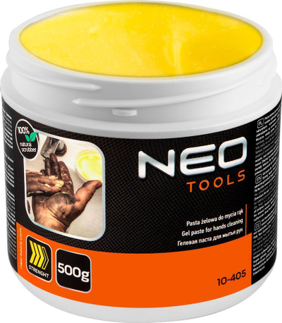 Pasta për duar Neo, xhel, 500g, e verdhë