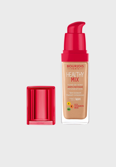 Krem pudër Bourjois Healthy Mix 55 Dark Beige, 30ml