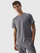 Bluzë sportive 4F T-shirt, për burra, pambuk, gri
