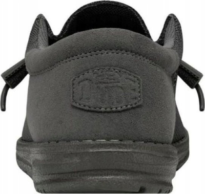 Atlete slip-on Heydude Wally Funk Mono për burra, me taban Flex &amp; Fold, të zeza