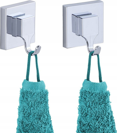Grep muri Wenko Vacuum Loc, set 2 copë, inoks, argjend