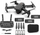 Dron E88 Pro, set 3 bateri 1800mAh, me telekomandë, i zi