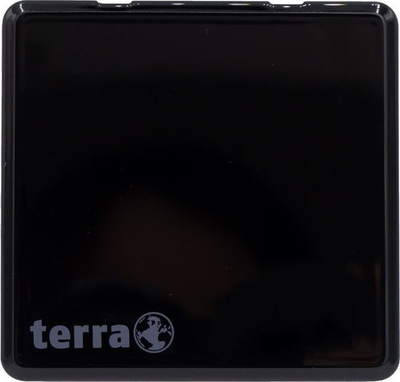 Kapak i sipërm për kasë Wortmann NUC V3, matte, me logo TERRA, gri