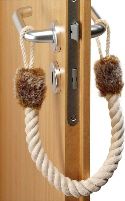 Mbrojtës dere me litar WENKO, 23 cm, bezhë, për zbukurim