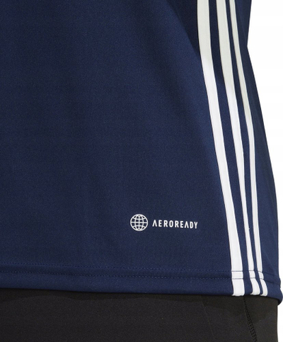 Bluzë futbolli Adidas Tabela 23 JSY H44527, për burra, sintetike, e bardhë
