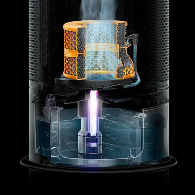 Прочистувач на воздух Dyson Purifier Humidify Cool Formaldehyde, HEPA H13, смарт поврзување, бел