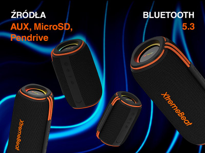 Пренослив звучник Tracer Xtremebeat Pro, блутут, 40W, со РГБ светла