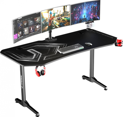 Tavolinë kompjuteri Ultradesk Frag, XXL, 160 x 75 cm, e zezë