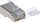 Lidhës për kabllo rrjeti Gembird Pro Line Cat6A RJ45, STP, 50 copë, transparent