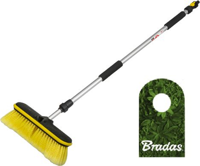 Furçë profesionale Bradas, 90 - 160 cm, e verdhë