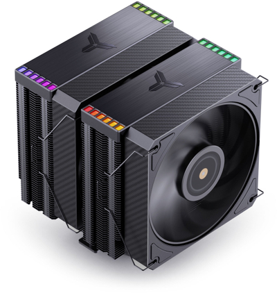 Ладилник за процесор Jonsbo HX6280, PWM, RGB, 130mm, црн