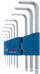 Set çelësa imbus Bosch Professional, 9 copë, çelik S2