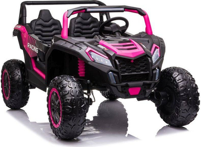 Makina elektrike për fëmijë UTV A032, 24V 800W, me telekomandë, rozë