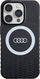Навлака MagSafe Audi IML Big Logo за iPhone 14 Pro, поликарбонат TPU, црна