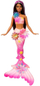 Kukull sirenë Mattel Barbie Mermaid, efekt magjik me lule, bionde
