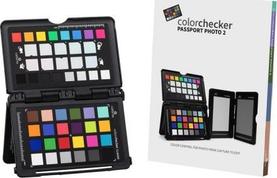 Kalibrator ngjyrash CALIBRITE ColorChecker Passport Photo 2, targete fotografike, softuer kalibrimi, i zi
