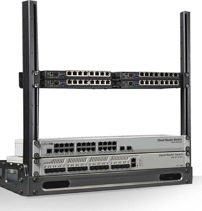 Raft rrjeti MikroTik SR-10U, 19", 10U, alumini