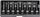 Set çelësash Ribe YATO YT‑1068, 8 copa (RM5–RM13), 1/2″, i zi