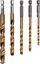 Set majash shpuese Yato (YT-44700), titanium, për metal, hex