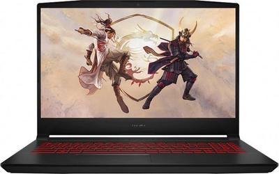 Laptop MSI Katana, 15.6", Full HD, Intel Core i7-11800H, 16 GB RAM, M.2 PCIe SSD 512 GB