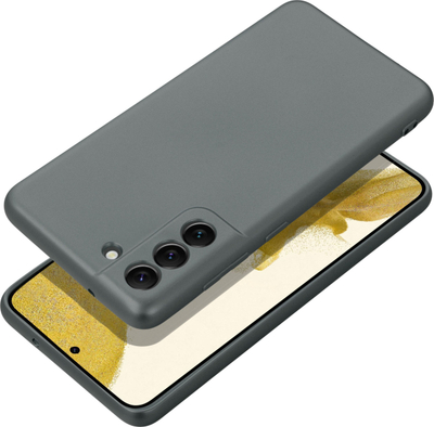 Kapak telefoni për Samsung Galaxy A52 5G, Metallic Case TPU, gri