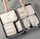 Set organizimi për udhëtim TRAVEL SET, 7 çanta kozmetike, material me rrjetë