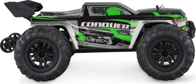 Makina me pult Amewi Conquer Truggy, 1:16, bateri Li-Ion 1300mAh, jeshile