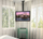 Mbajtës tavani për TV B-Tech Ceiling Mount, 15" 50", deri 40kg, i zi