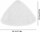 Set koka mop-i Vileda Steam, 5 copë, 32cm, e bardhë