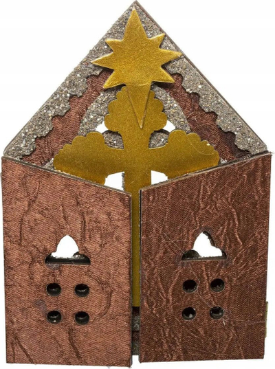 Stallë Krishtlindjesh Fééric Nativity Scene Christmas, 11 figura, 25 cm, shumëngjyrëshe