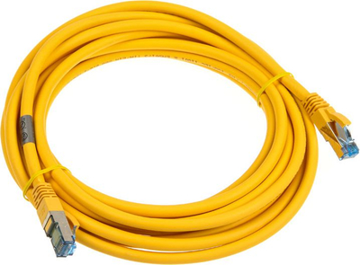 Kabllo rrjeti InLine Patch Cat.6A, S/FTP, 5m, e verdhë