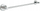Shufër peshqiri Grohe Essentials, 45cm, metal, krom