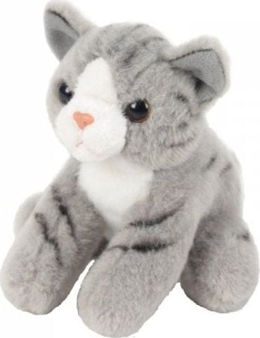 Lodër pellushi Beppe ZOO Gray Sitting Cat 13733, 13cm, gri
