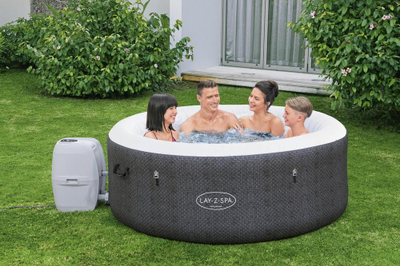 Xhakuzi Lay-Z-Spa Havana, 180cm, i zi/i bardhë