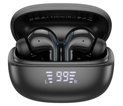 Безжични слушалки Hoco EQ5, Bluetooth 5.3, ANC ENC, бели