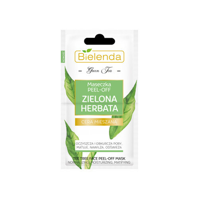 Maskë piling për fytyrë Bielenda Green Tea 2 x 5 g
