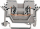 Bllok terminal WAGO 280-601, seri 280, 3 nivele, 2.5mm², gri