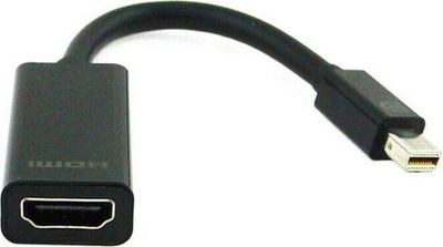 Përshtatës Gembird DisplayPort Mini - HDMI (A-MDPM-HDMIF-02), i zi