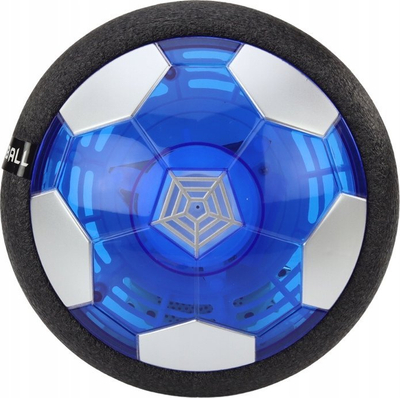 Top fluturues LEAN TOYS Hover Soccerball, me drita LED, me bateri të rikarikueshme, blu