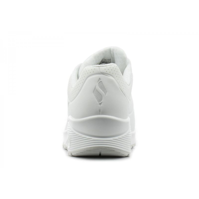 Atlete gocash Skechers Uno Stand On Air W 73690 W, Air Cooled Memory Foam, taban gome, të bardha