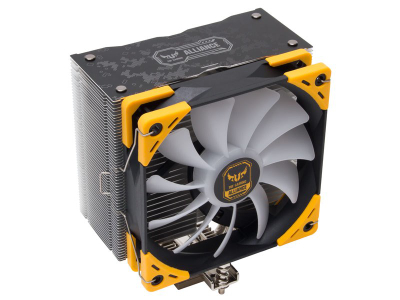Ftohës procesori Scythe Kotetsu Mark II TUF Gaming Alliance, ventilator 12 cm, i zi me të verdhë