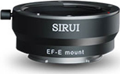 Adapter objektivi Sirui EF E, për kamera Sony E-mount, alumini, i zi