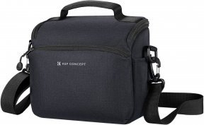 Çantë shpatulle për kamerë K&amp;F Concept Urban Wander 05, 5L, poliester, blu e errët