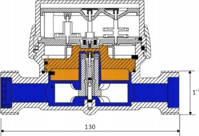 Ujmatës Smart JS90-4-02, 3/4", 4.0 m³/h, për ujë të ftohtë