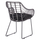 Kolltuk Radia wicker + skelet metal 60×62×84 cm (HM5300.20)